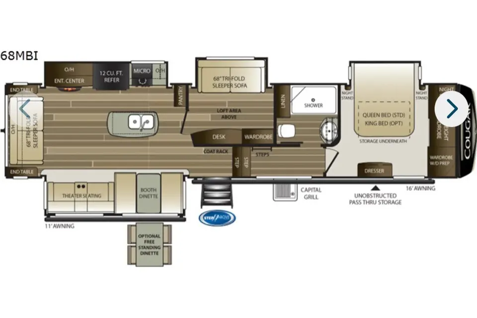 bill's Keystone 368 mbi Fifth Wheel