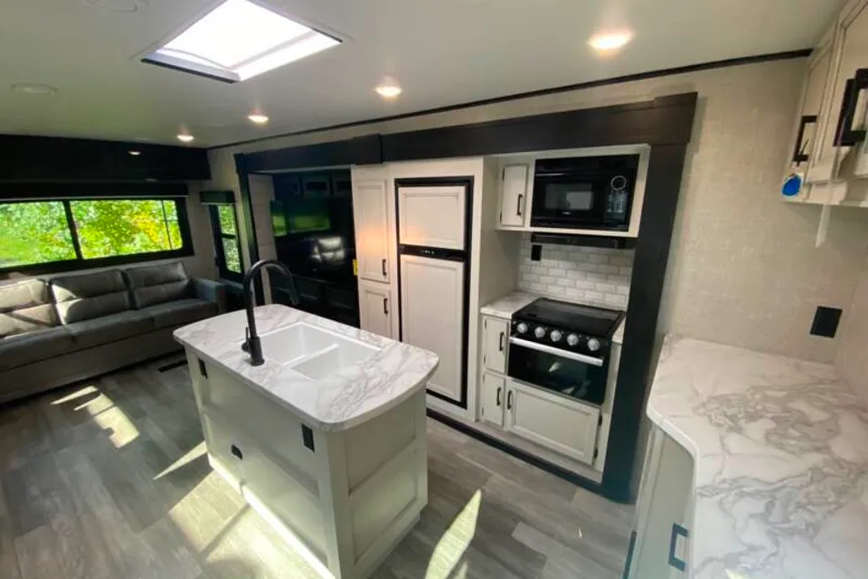 Modern Farm House Trailer
