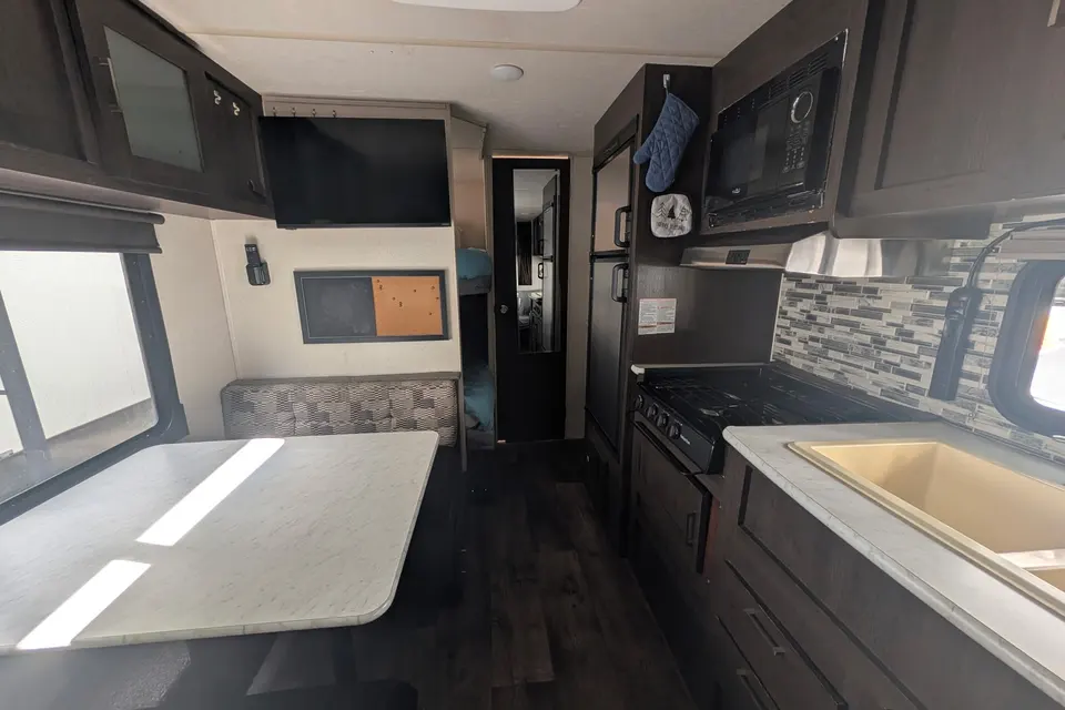 Hector's Hideout Forest River Wildwood X-Lite Travel Trailer