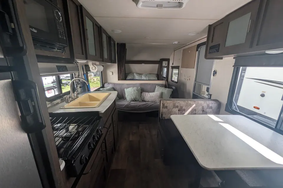 Hector's Hideout Forest River Wildwood X-Lite Travel Trailer
