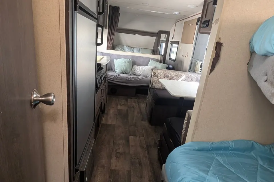 Hector's Hideout Forest River Wildwood X-Lite Travel Trailer