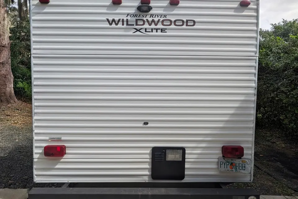 Hector's Hideout Forest River Wildwood X-Lite Travel Trailer