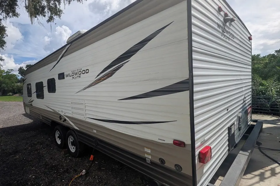 Hector's Hideout Forest River Wildwood X-Lite Travel Trailer