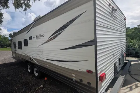 Heidi's Hideout Forest River Wildwood X-Lite Travel Trailer