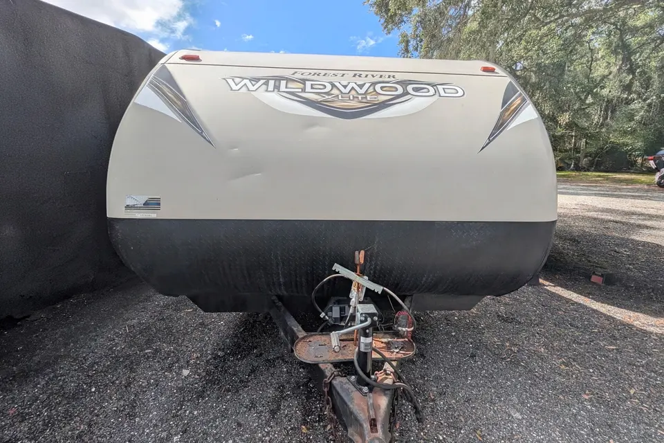 Hector's Hideout Forest River Wildwood X-Lite Travel Trailer
