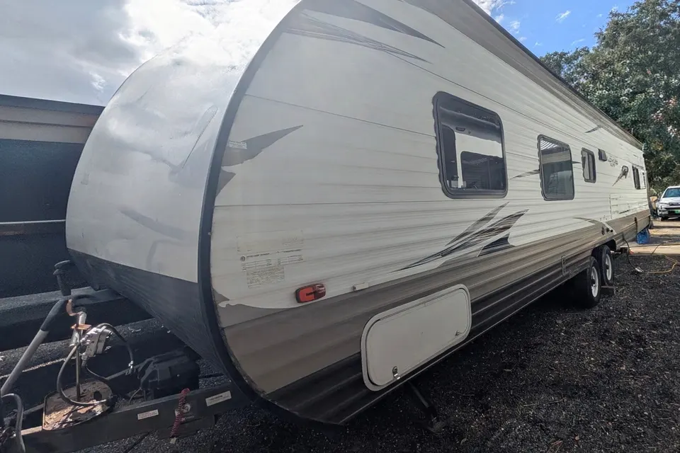 Hector's Hideout Forest River Wildwood X-Lite Travel Trailer
