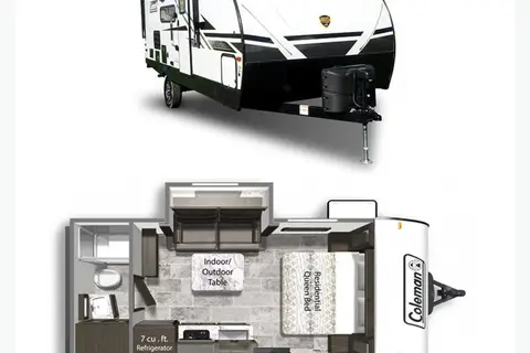 The Great Escape - 2022 Coleman Camper, Tow and Go!