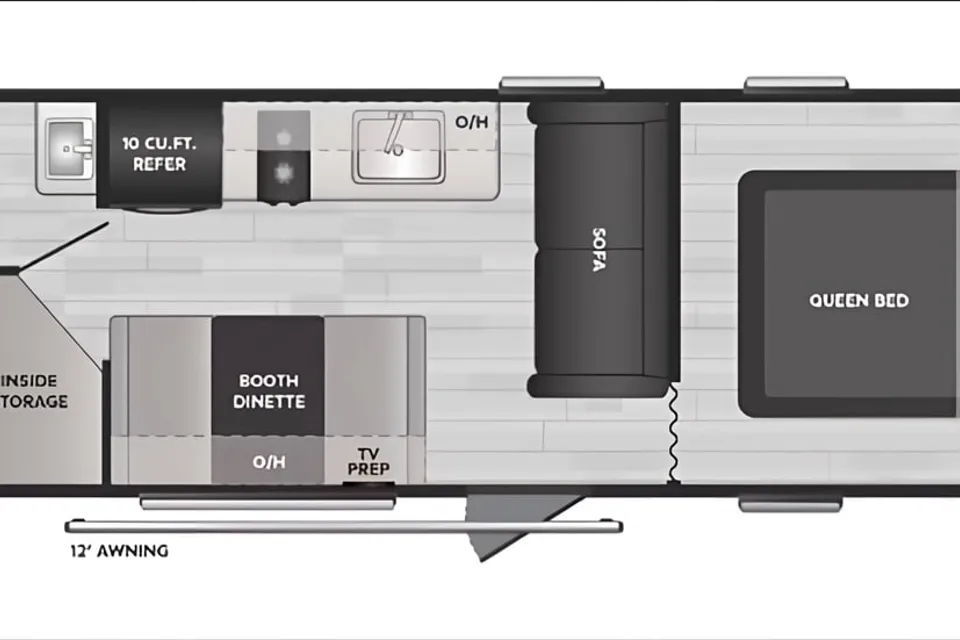 Spacious Family Bunkhouse Trailer – Sleeps 8 | Easy Setup | Delivery Available