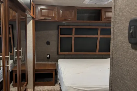Sean's 5th wheel Keystone Fuzion Toy Hauler