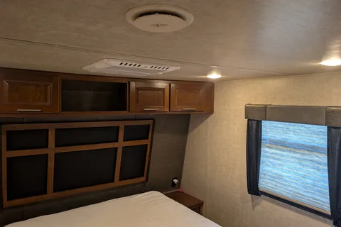 Sean's 5th wheel Keystone Fuzion Toy Hauler