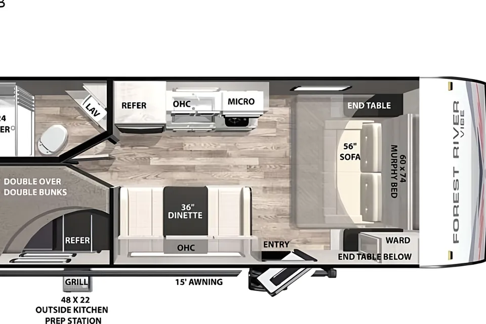 C&K's Island Vibe Travel Trailer