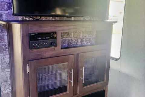 Andrea's Cherokee  Grey wolf Travel Trailer