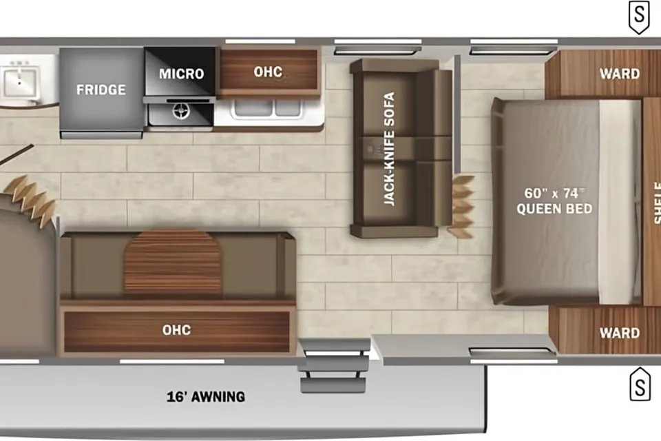 Rv Rentals Way Of Life's Solar! The Jayco Jay Flight SLX 264BHW Baja Edition Travel Trailer J1