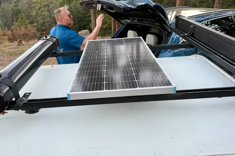 Cozy Teardrop – Fully Stocked Comfort with Shower, Solar & Starlink