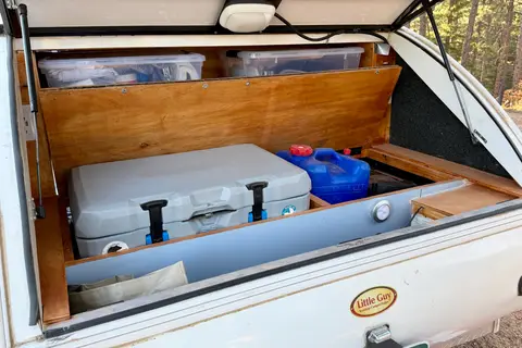 Cozy Teardrop – Fully Stocked Comfort with Shower, Solar & Starlink