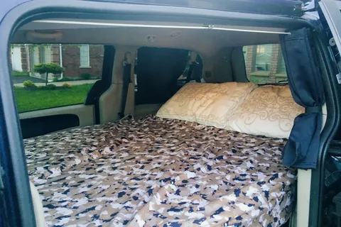 Budget Friendly go anywhere Stay anywhere Van conversion.