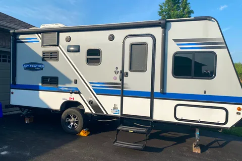 Natalie's family fun Jayco Jay feather Travel Trailer
