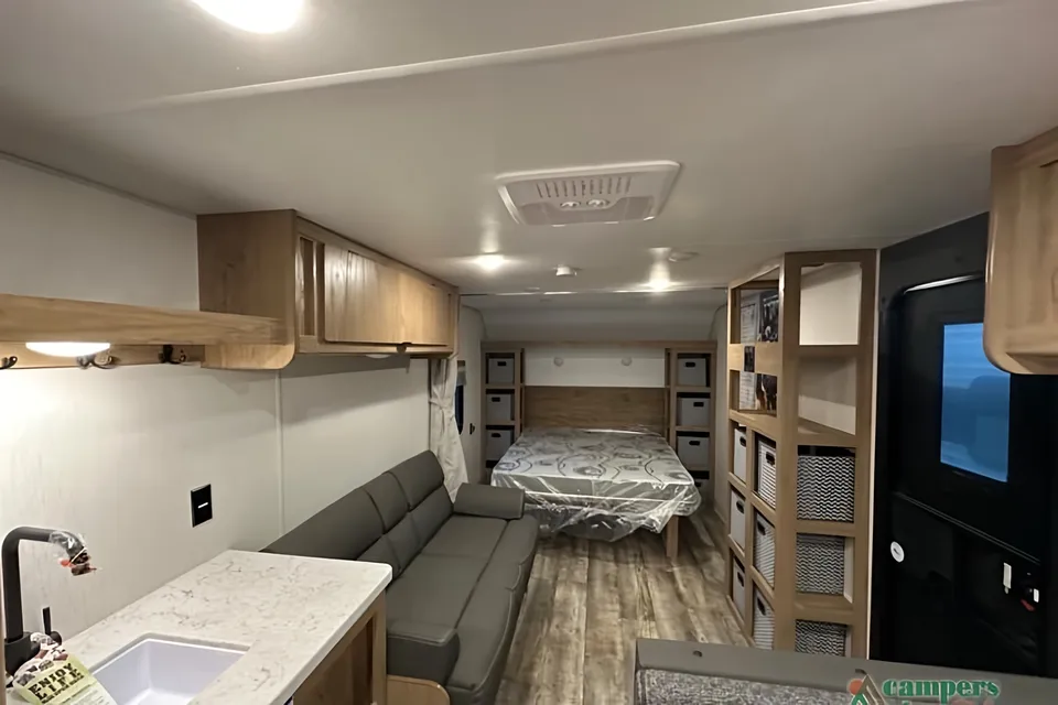 Affordable easy to tow family camper