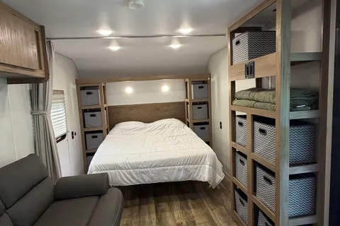 Affordable easy to tow family camper