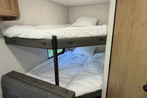 Affordable easy to tow family camper