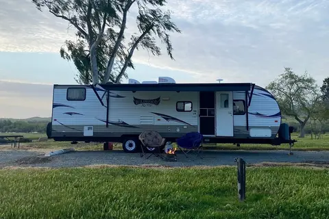 Mangafa (Our family's) get away Travel Trailer.