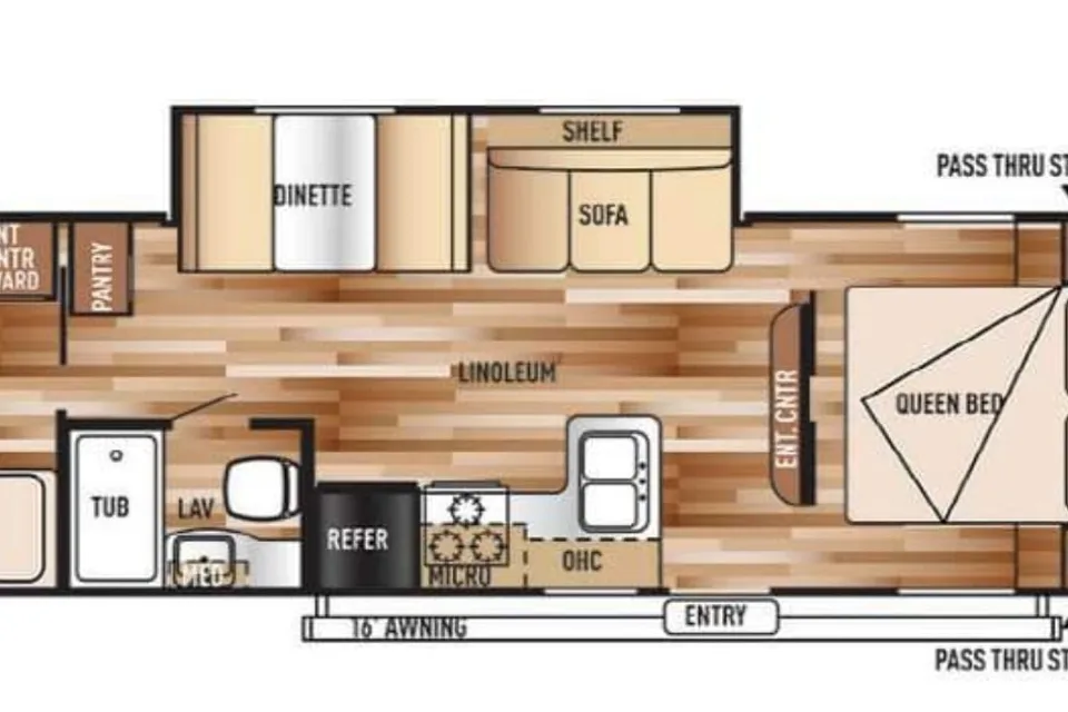 Mangafa (Our family's) get away Travel Trailer.