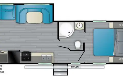 HUNTS PROWLER RV 32' SLEEPS 6