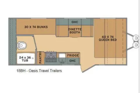 Chris's Shasta Oasis 18BH Travel Trailer