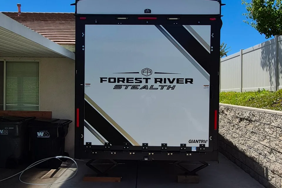 Jared's Forest River Stealth Toy Hauler