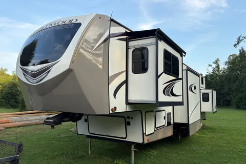 Miles and Smiles - Forest River Wildwood Heritage Glenn 378FL Fifth Wheel