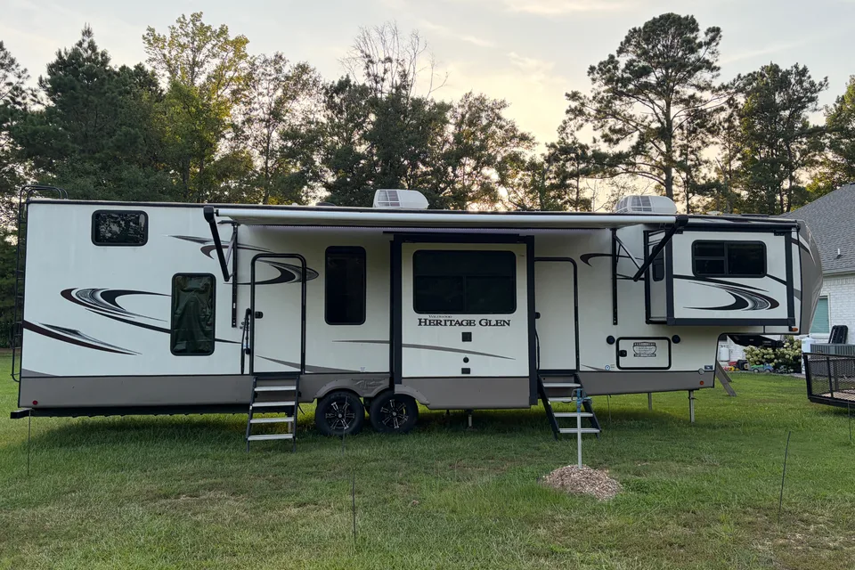 Miles and Smiles - Forest River Wildwood Heritage Glenn 378FL Fifth Wheel