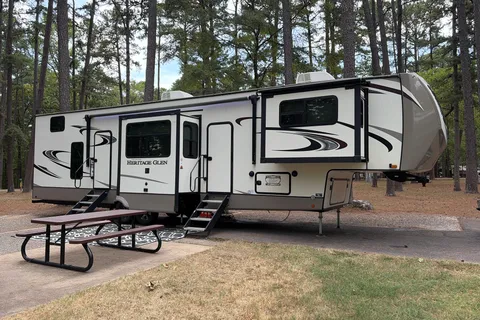 Miles and Smiles - Forest River Wildwood Heritage Glenn 378FL Fifth Wheel