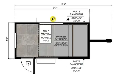 BBRoulote Prolite Suite Micro Trailer