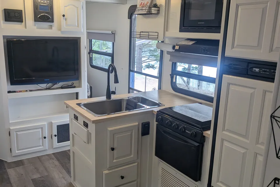 Archie's travel trailer