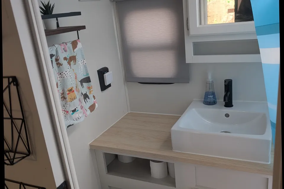 Archie's travel trailer