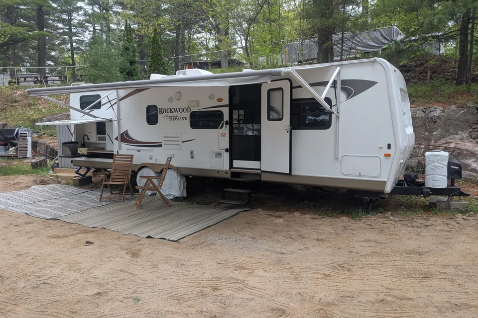 Archie's travel trailer
