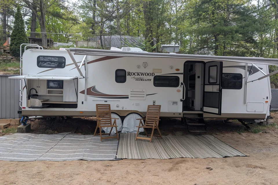 Archie's travel trailer