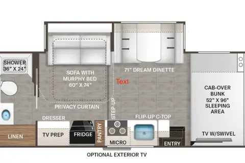 Roxy 2024 Thor Chateau 25M