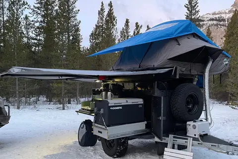 Jason's and Shar's Overland Trailer Micro Trailer