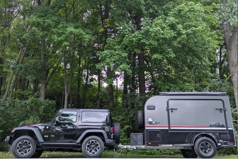Min Toy Hauler Intech Flyer Explore Overland Trailer - Sleeps 4!