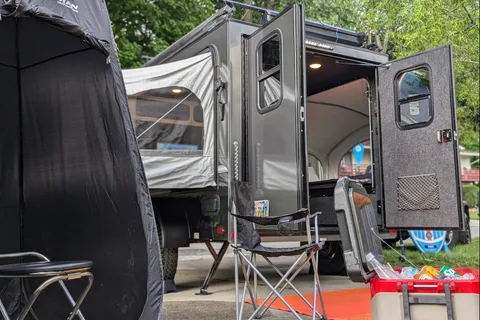 Min Toy Hauler Intech Flyer Explore Overland Trailer - Sleeps 4!
