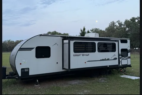 Ashley's Forest River Grey Wolf Black Label Travel Trailer