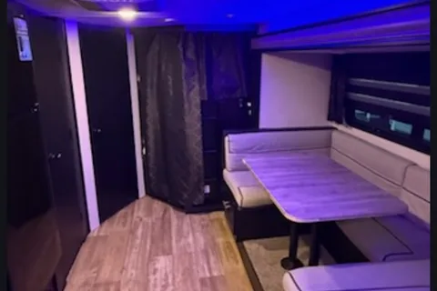 Ashley's Forest River Grey Wolf Black Label Travel Trailer