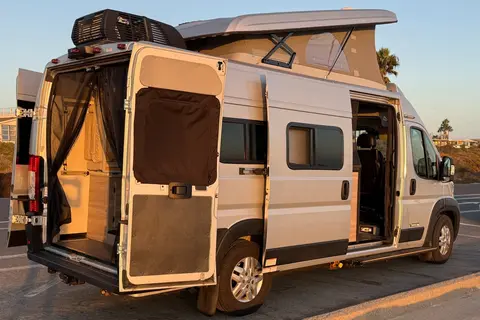 ☀️ Ultimate SoCal Gearhead Van | Winnebago Solis 59PX (Sleeps 4, Generator, AC & Garage)