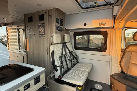 ☀️ Ultimate SoCal Gearhead Van | Winnebago Solis 59PX (Sleeps 4, Generator, AC & Garage)