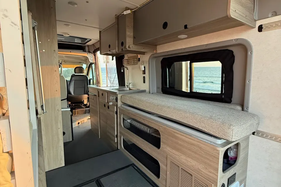 ☀️ Ultimate SoCal Gearhead Van | Winnebago Solis 59PX (Sleeps 4, Generator, AC & Garage)