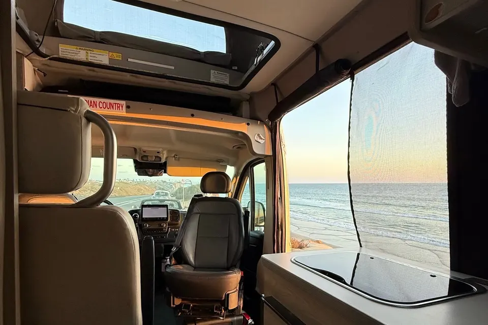 ☀️ Ultimate SoCal Gearhead Van | Winnebago Solis 59PX (Sleeps 4, Generator, AC & Garage)