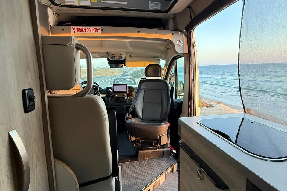 ☀️ Ultimate SoCal Gearhead Van | Winnebago Solis 59PX (Sleeps 4, Generator, AC & Garage)