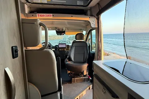 ☀️ Ultimate SoCal Gearhead Van | Winnebago Solis 59PX (Sleeps 4, Generator, AC & Garage)