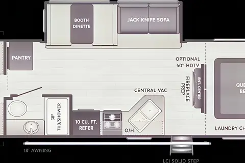 2022 Keystone Hideout Travel Trailer sleeps 10